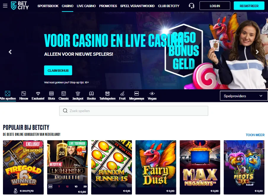 BetCity Casino in Nederland